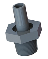 QCSA Series BSPT/NPT x Stem Fittings